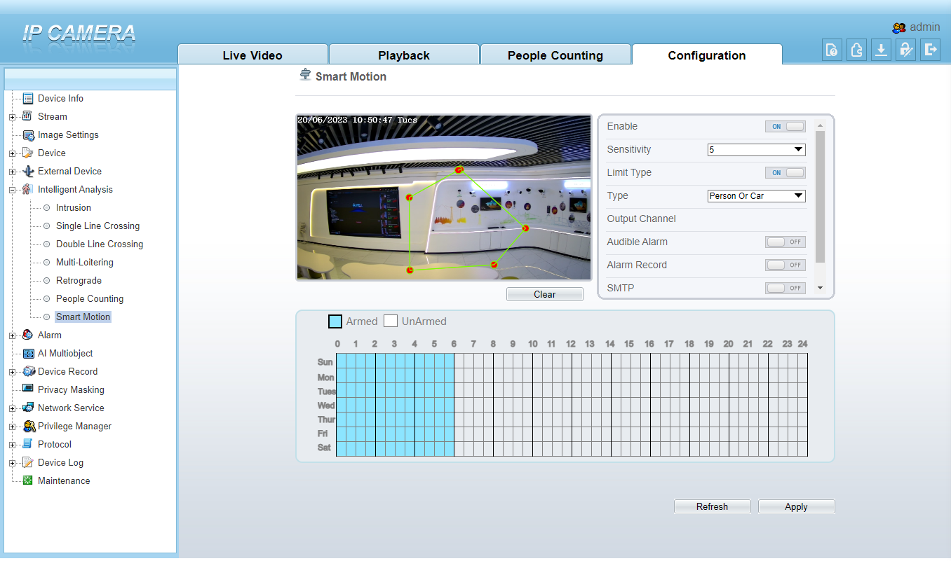 Configuração fácil